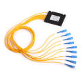 1x2 to 1x64 fiber optic PLC splitter,PLC sc fiber optical casette splitter